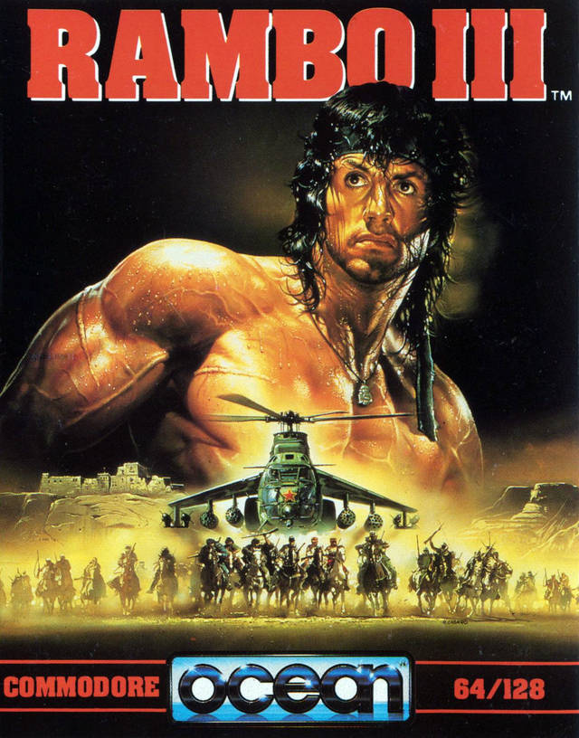 Rambo III - игра для sega